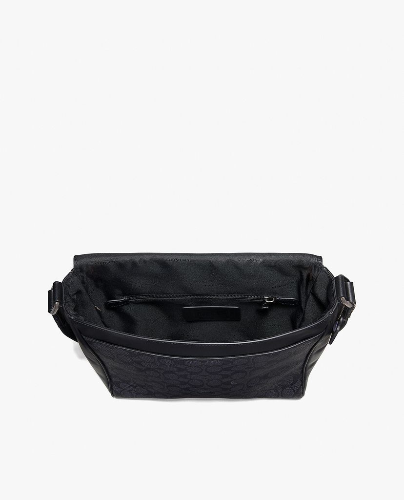 COACH - Túi đeo chéo nam Kennedy Map In Signature Canvas