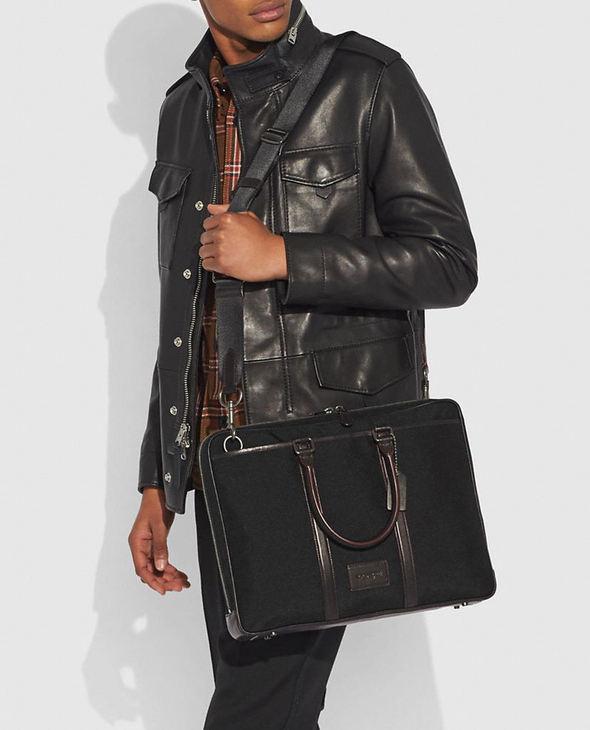 COACH - Cặp xách nam chữ nhật Metropolitan Slim Briefcase