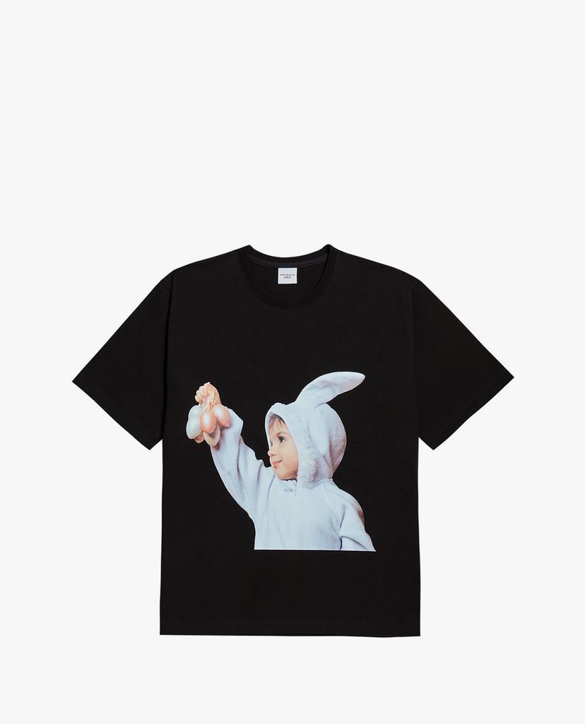 ADLV - Áo thun ngắn tay cổ tròn Baby Face Mini Yawn