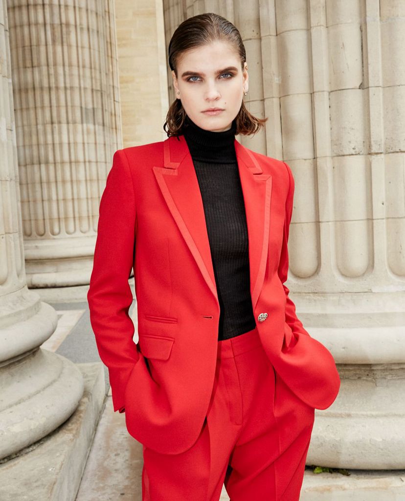 THE KOOPLES - Áo vest nữ Red Fitted