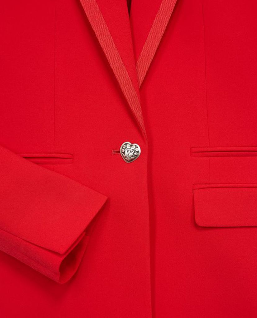 THE KOOPLES - Áo vest nữ Red Fitted