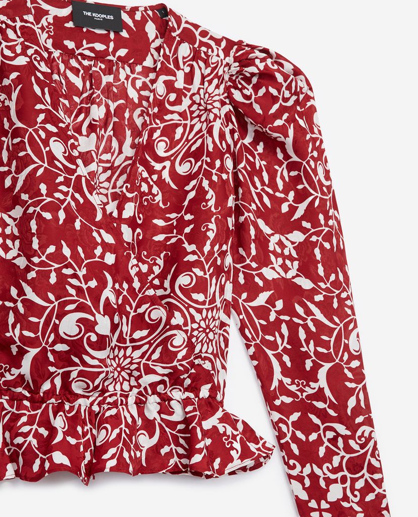THE KOOPLES - Áo kiểu nữ họa tiết cổ điển