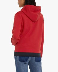 COACH - Áo hoodie nữ phom suông phối mũ trùm thời trang