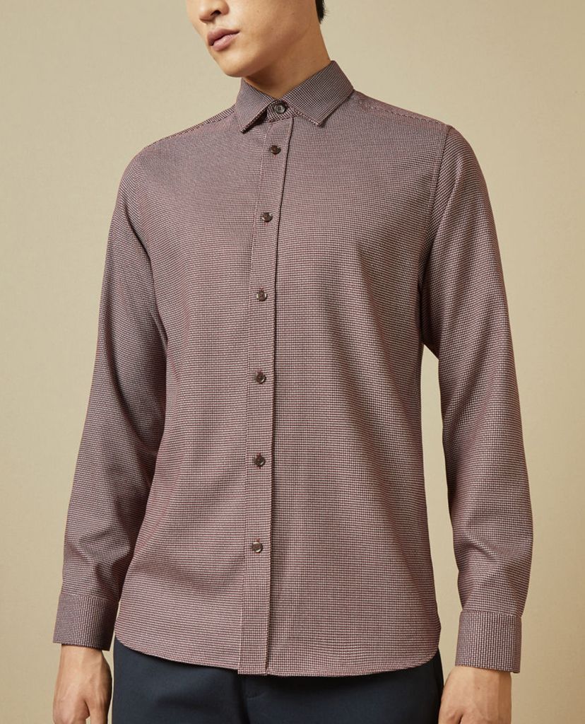 TED BAKER - Áo sơ mi nam tay dài Velos