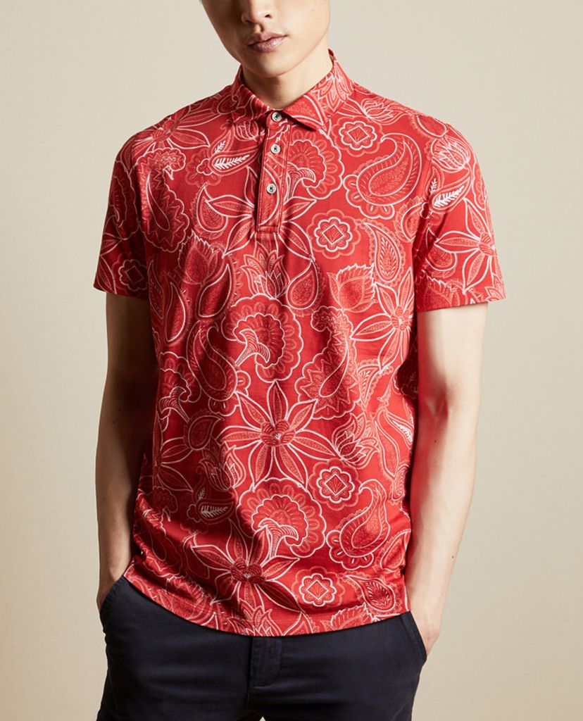TED BAKER - Áo polo nam tay ngắn Fright