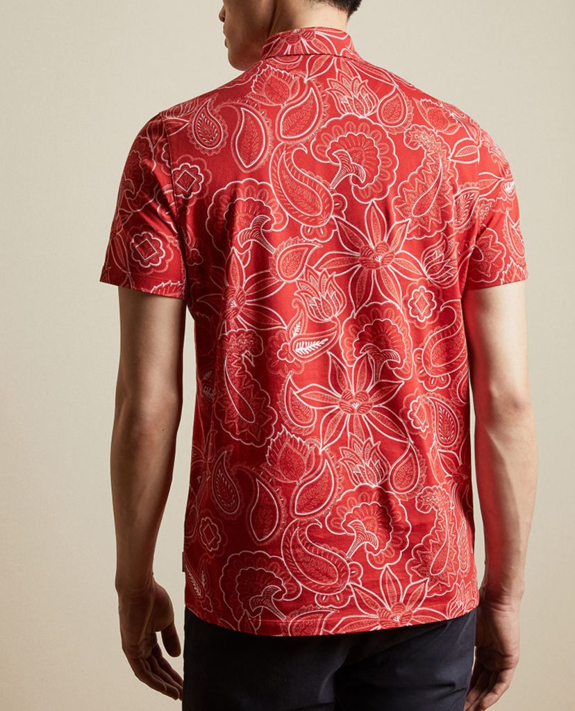 TED BAKER - Áo polo nam tay ngắn Fright
