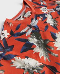 TED BAKER - Áo thun nam cổ tròn Tropical Print