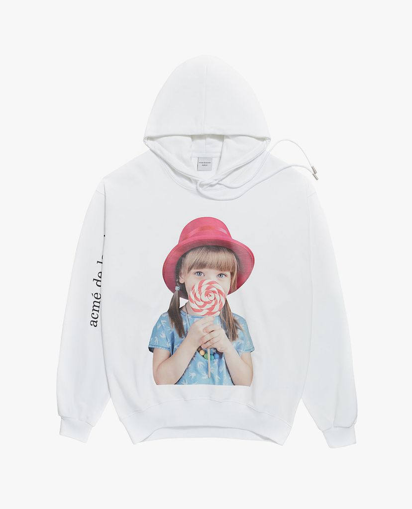 ADLV - Áo hoodie tay dài mũ trùm Baby Face