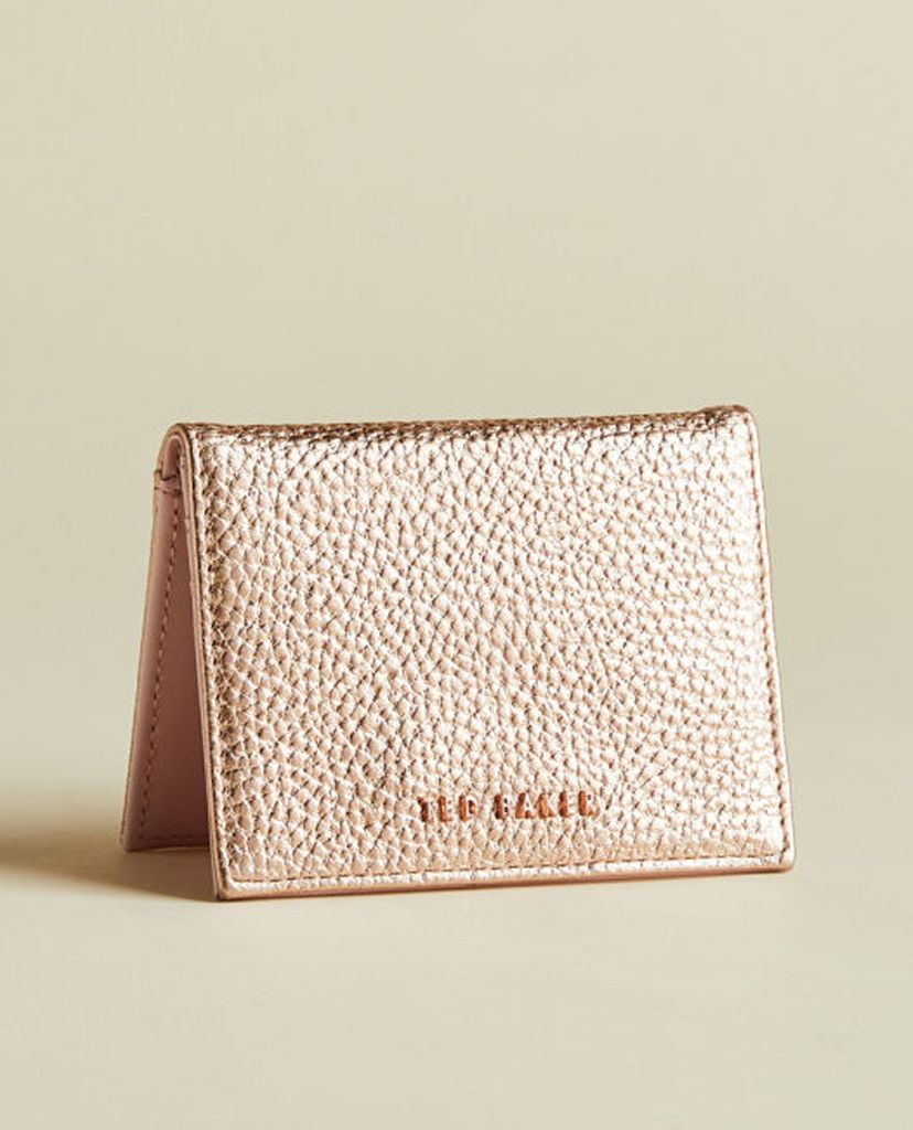 Bao da đựng card dáng gập nhỏ Oyster Fayi