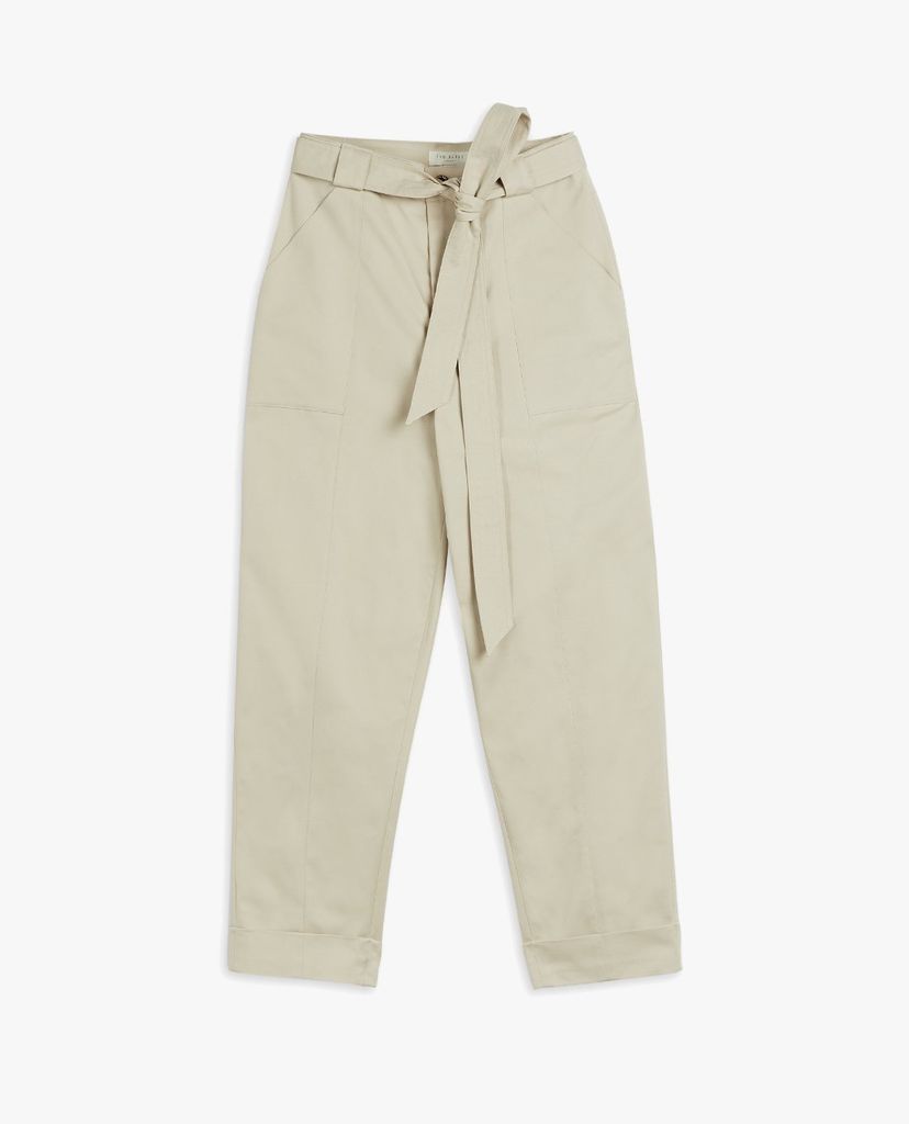 TED BAKER - Quần kiểu nữ lưng cao phối thắt lưng Indiaz Utility Pocket Barrel