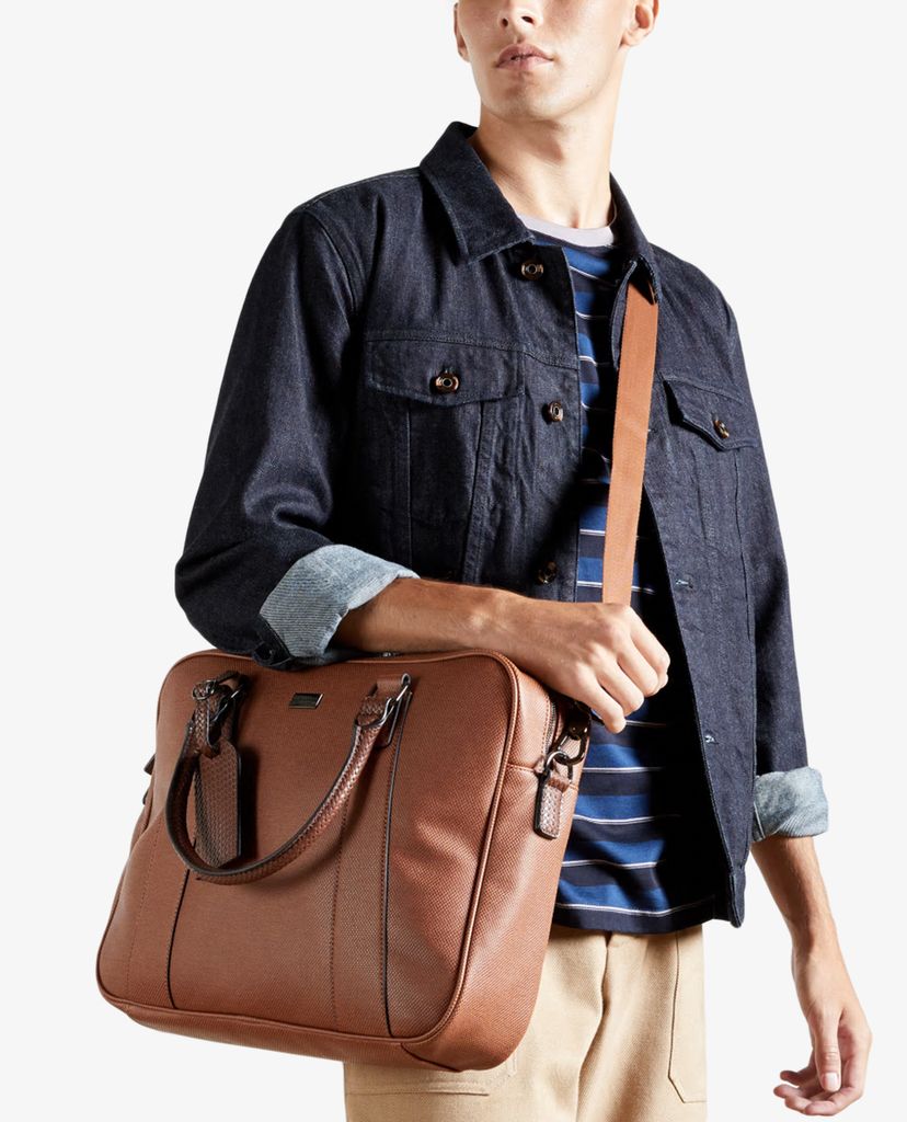 TED BAKER - Cặp xách nam hình chữ nhật Degrees