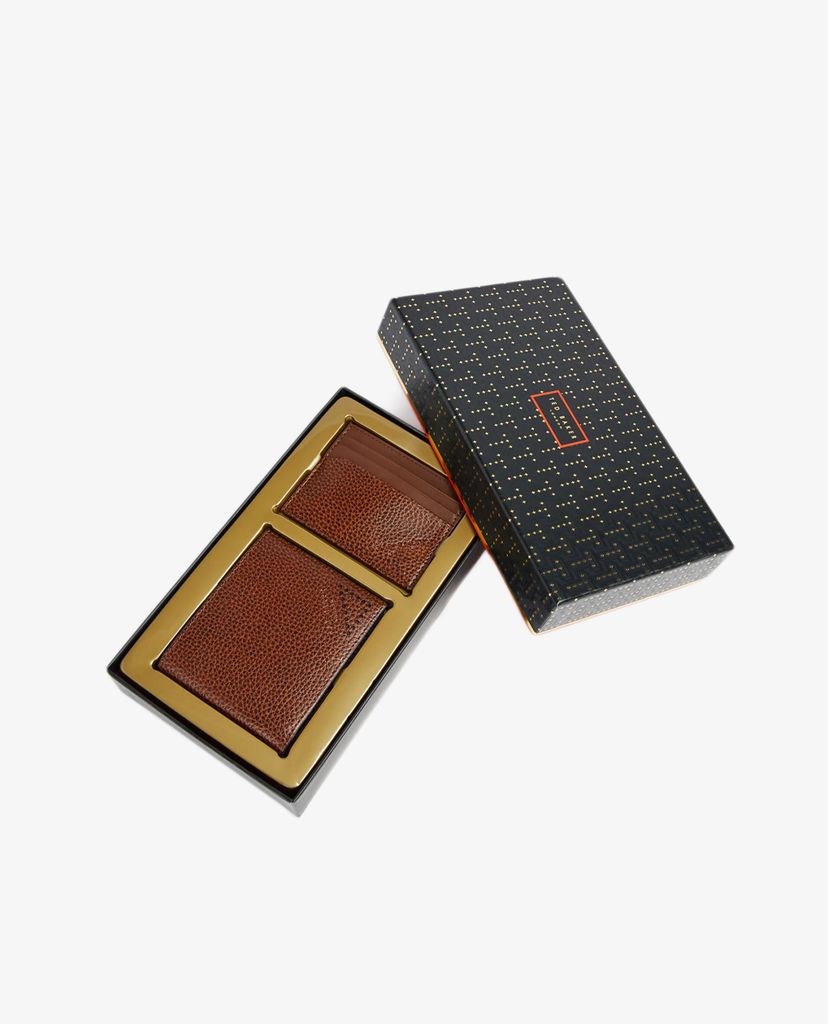 TED BAKER - Set ví tiền và ví đựng name card BurnHam