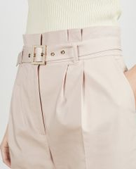TED BAKER - Quần kiểu nữ lưng cao phối thắt lưng thời trang Lucjat Tailored
