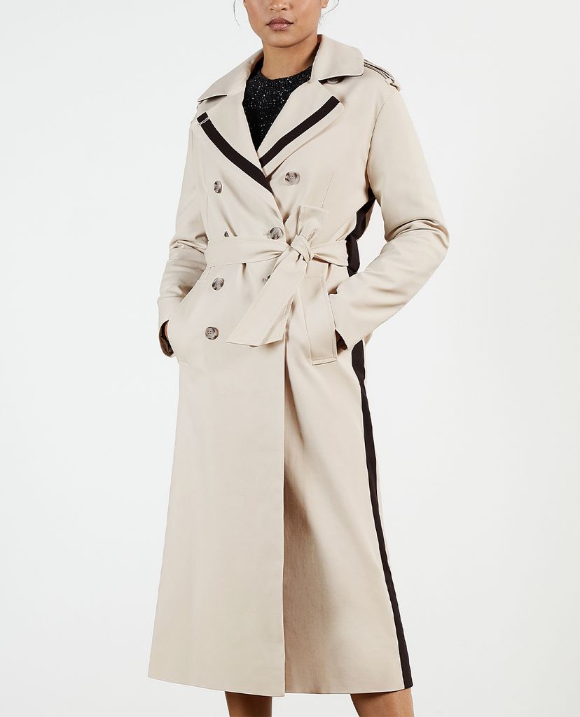 TED BAKER - Áo khoác măng tô phối thắt lưng Daesti