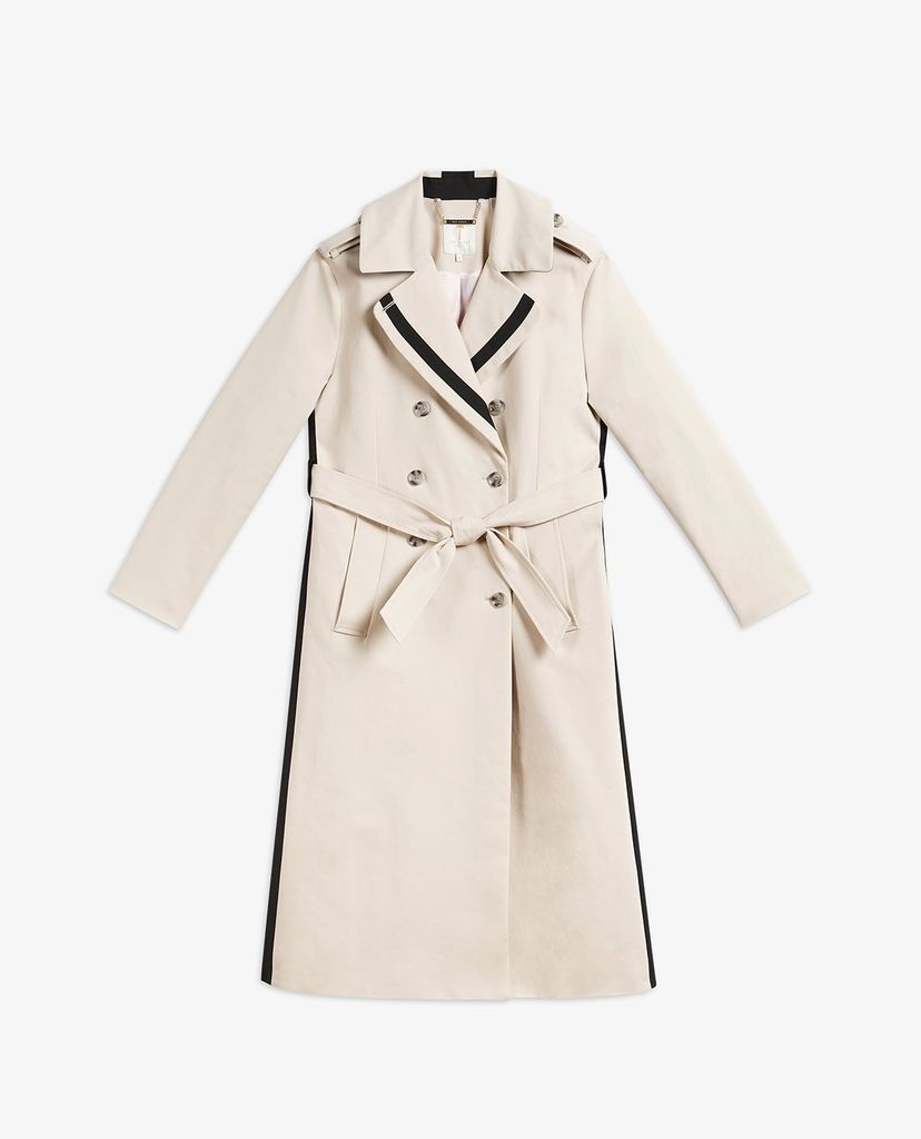 TED BAKER - Áo khoác măng tô phối thắt lưng Daesti