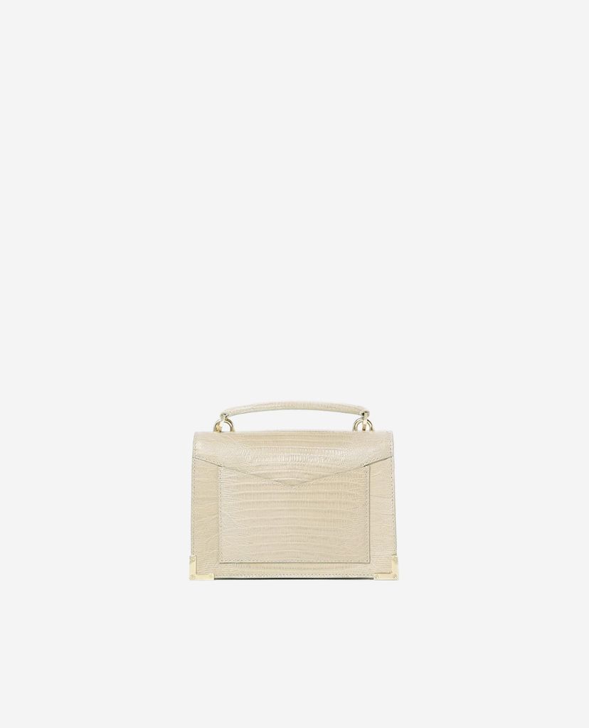 THE KOOPLES - Túi đeo vai nữ hình hộp chữ nhật Small Lezard