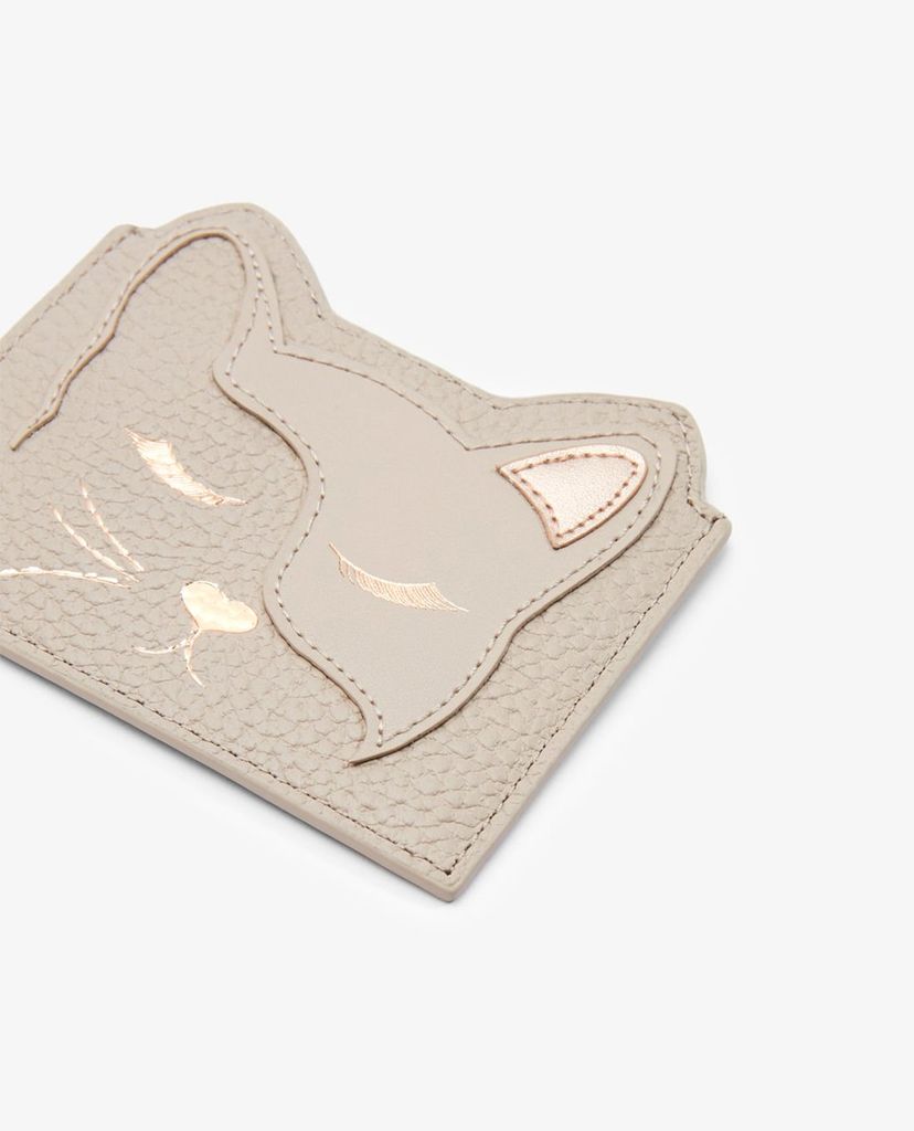 TED BAKER - Ví đựng name card nữ hình mặt mèo (Gift)