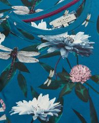 TED BAKER - Áo thun nam cổ tròn Tropical Print