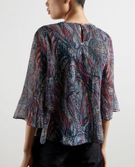 TED BAKER - Áo kiểu nữ tay lỡ cổ tròn Beaatha
