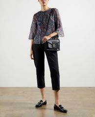 TED BAKER - Áo kiểu nữ tay lỡ cổ tròn Beaatha
