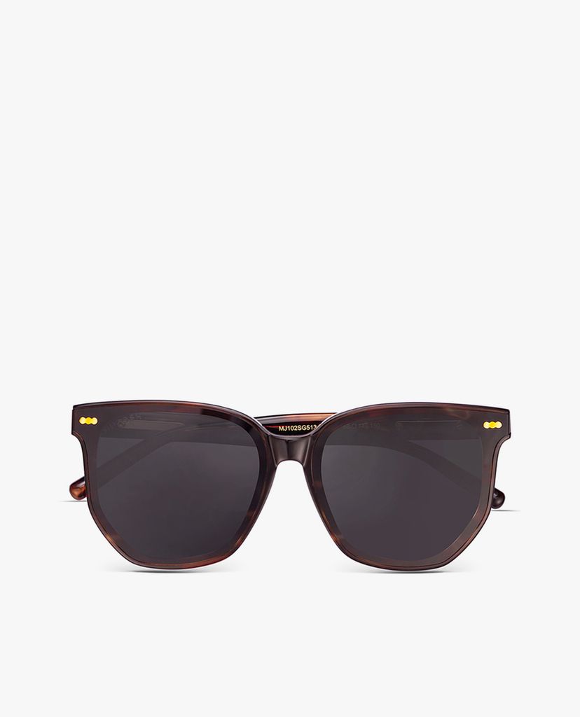 MUJOSH - Kính mát gọng vuông unisex bảng dày cá tính