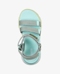 SKECHERS - Giày sandal nữ phối quai ngang Max Cushioning Slay