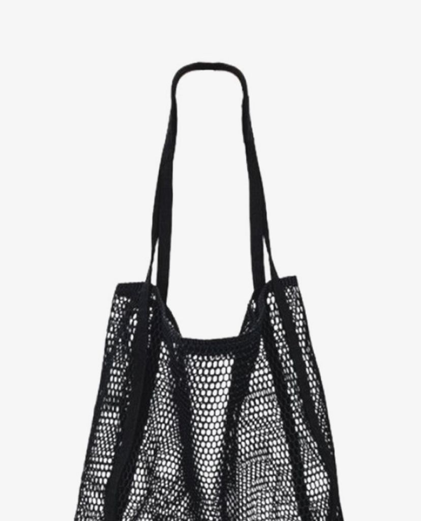 SKECHERS - Túi tote nữ chữ nhật phối lưới