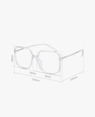 MUJOSH - Gọng kính vuông oversize hiện đại