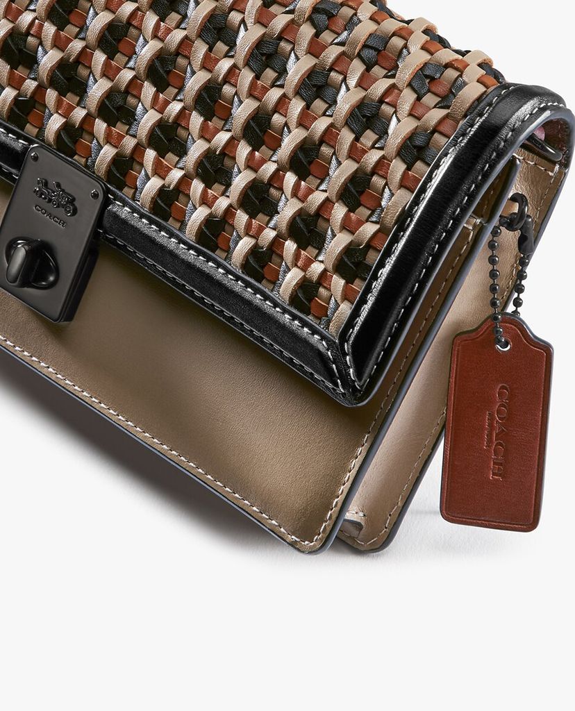 COACH - Ví cầm tay nữ Hutton Clutch With Weaving