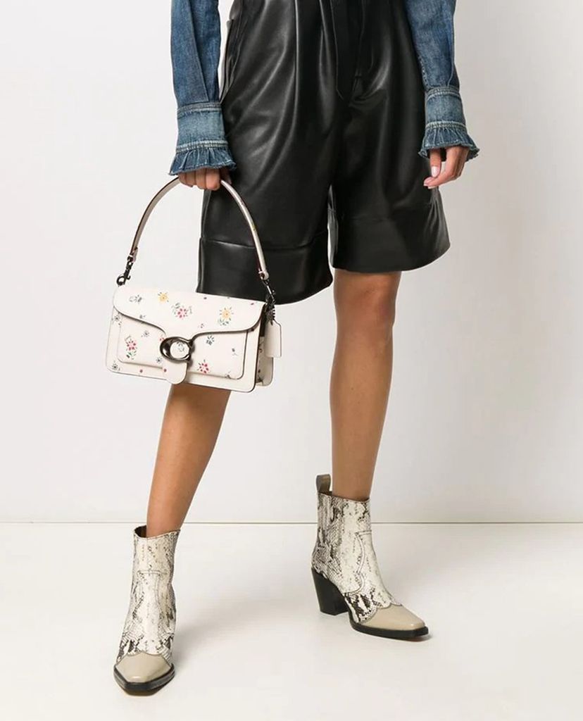 COACH - Túi đeo vai nữ nắp gập Tabby 26