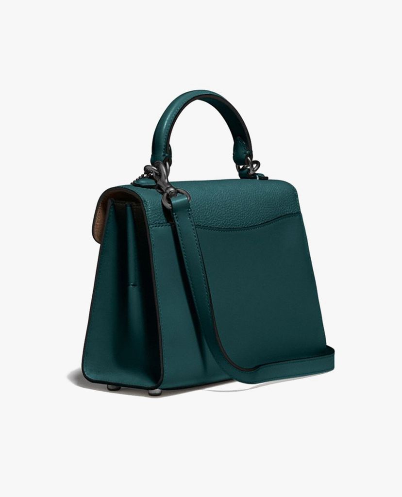 COACH - Túi xách tay chữ nhật nắp gập Tabby 20