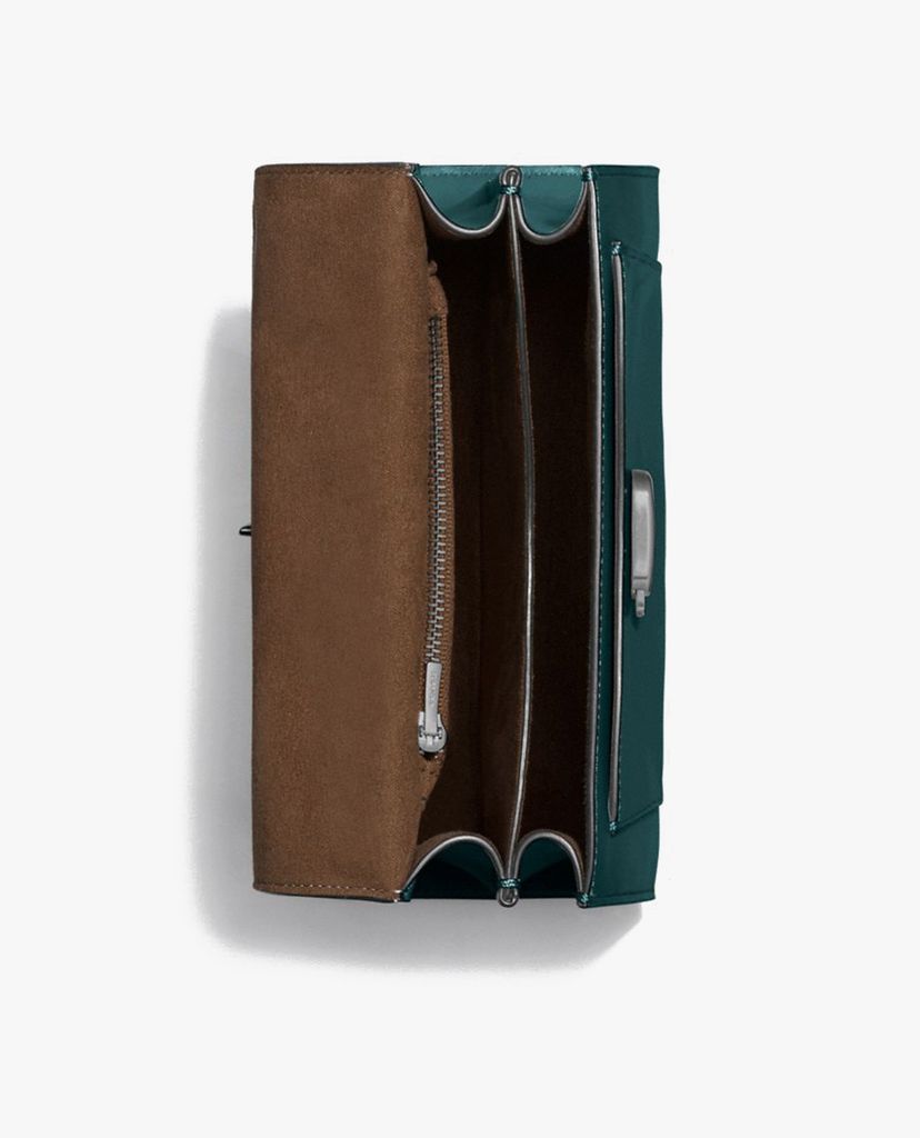 COACH - Túi xách tay chữ nhật nắp gập Tabby 20