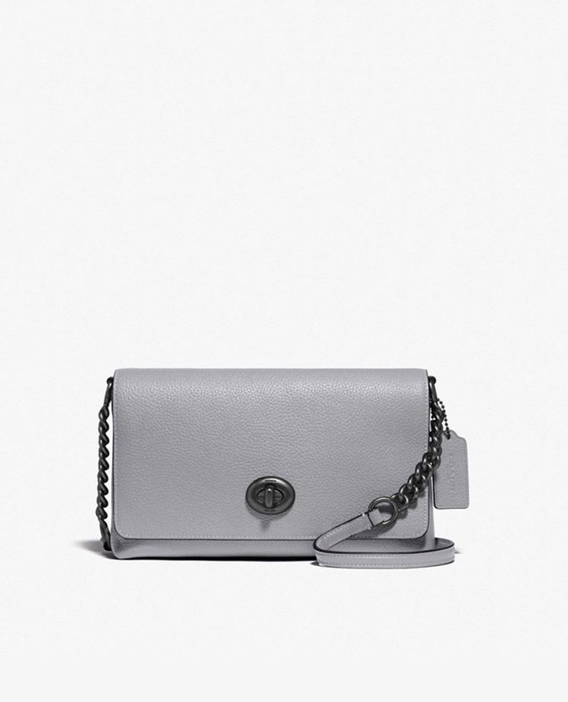 COACH - Túi đeo chéo nữ chữ nhật nắp gập Crosstown