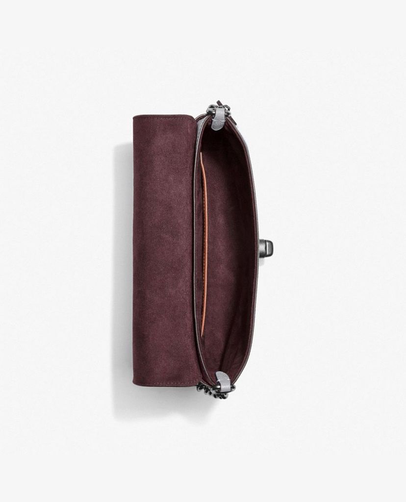 COACH - Túi đeo chéo nữ chữ nhật nắp gập Crosstown