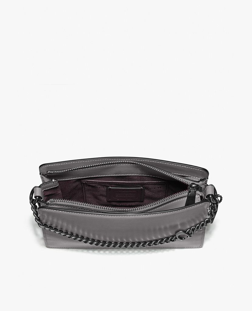 COACH - Túi đeo chéo nữ chữ nhật Signature Chain