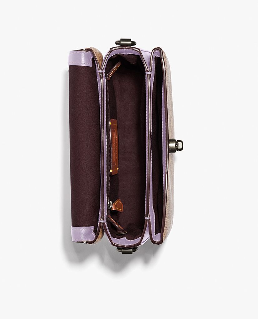 COACH - Túi đeo chéo nắp gập họa tiết logo Cassie 19