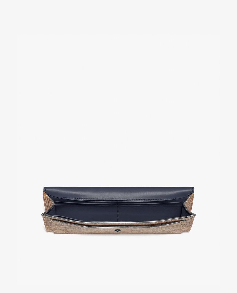 COACH - Ví nữ hình chữ nhật Colorblock Signature Canvas