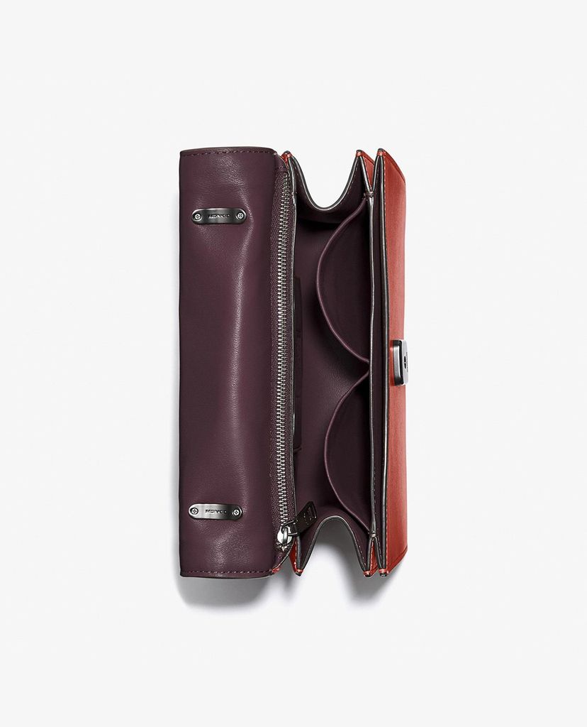 COACH - Túi đeo chéo nữ chữ nhật nắp gập thời thượng