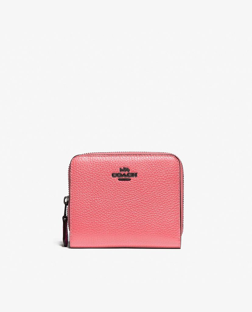 COACH - Ví nữ phom vuông phối zip Billfold