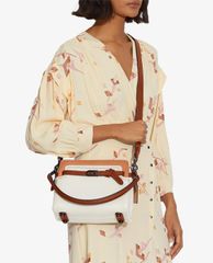 COACH - Túi đeo vai nữ phom chữ nhật Tate Carryall In Colorblock