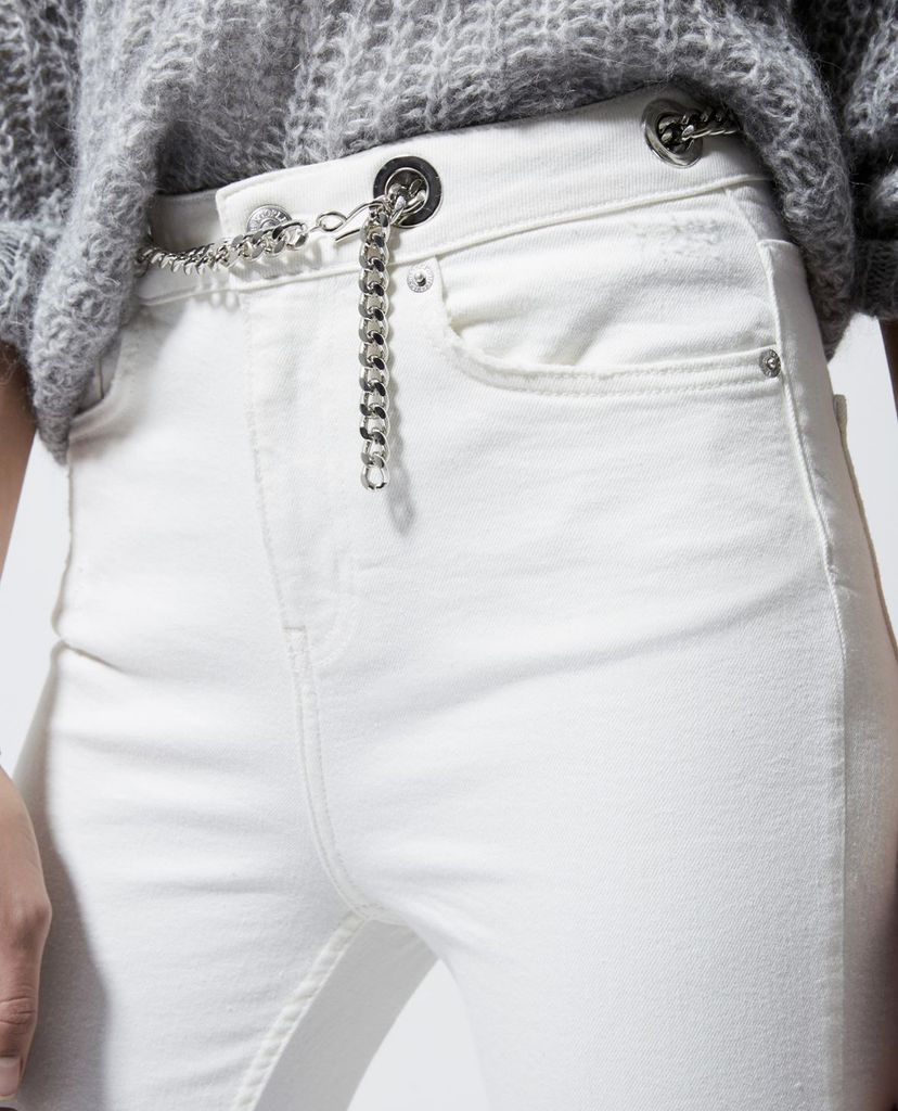 Quần jeans nữ White Vintage