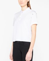 THE KOOPLES - Áo polo nữ phom ngắn Piercing