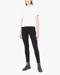 THE KOOPLES - Áo polo nữ phom ngắn Piercing