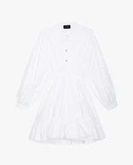 THE KOOPLES - Đầm mini cổ tròn tay dài Short Cotton