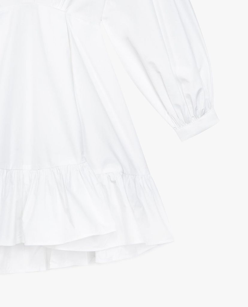 THE KOOPLES - Đầm mini cổ tròn tay dài Short Cotton