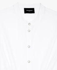 THE KOOPLES - Đầm mini cổ tròn tay dài Short Cotton