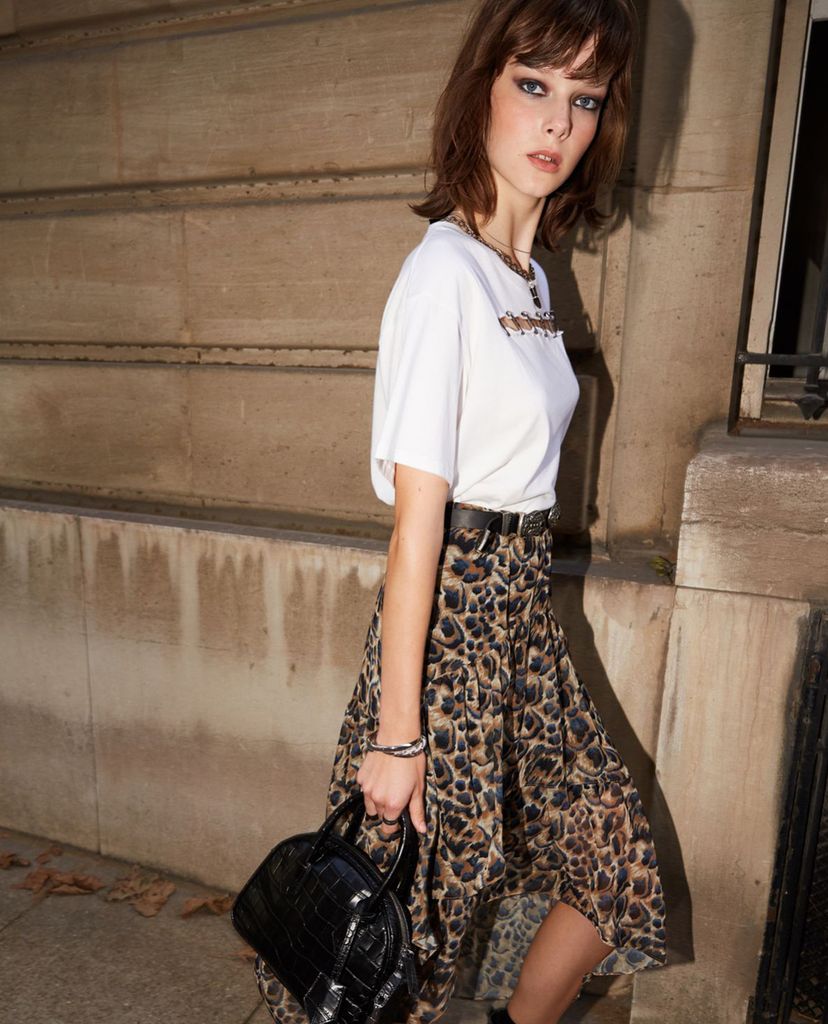 THE KOOPLES - Áo thun nữ Open Pins