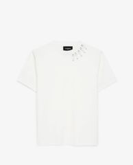 THE KOOPLES - Áo thun nữ cổ tròn ngắn tay Pins