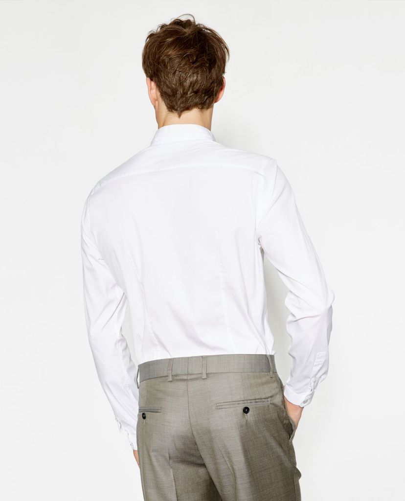 THE KOOPLES - Áo sơ mi nam tay dài Stretch Cotton