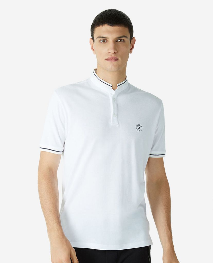 THE KOOPLES - Áo polo nam Collar and rubber logo